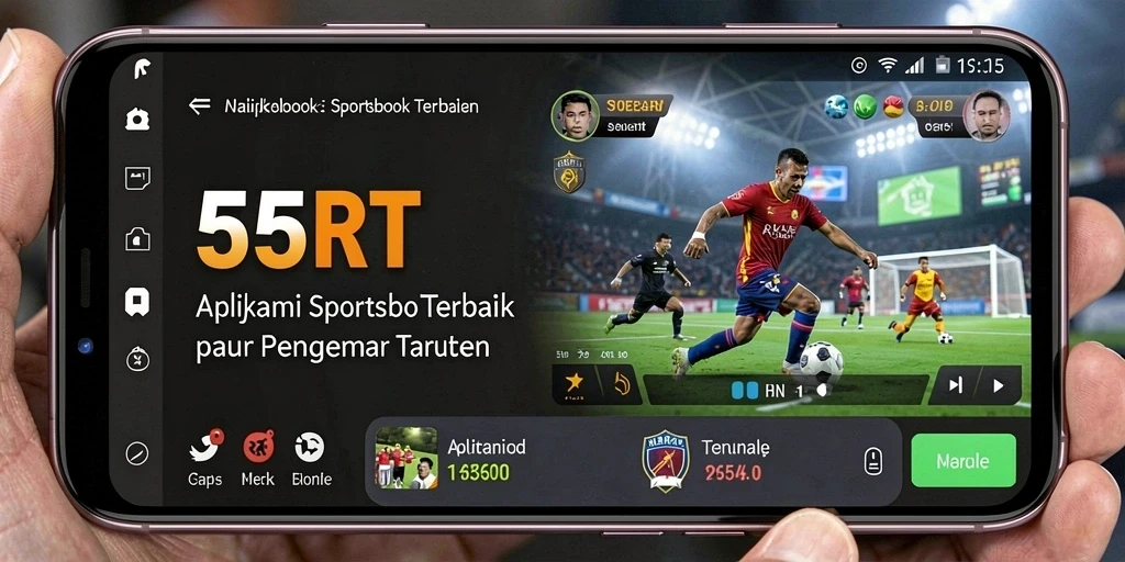 Tampilan menarik dari gameplay Sportsbook di 55RT.