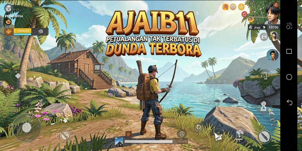 Gameplay AJAIB11 yang penuh petualangan di dunia terbuka.