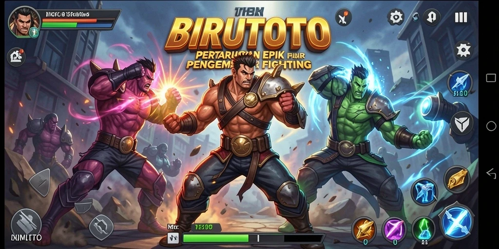 Gameplay seru dan karakter unik dalam BIRUTOTO.