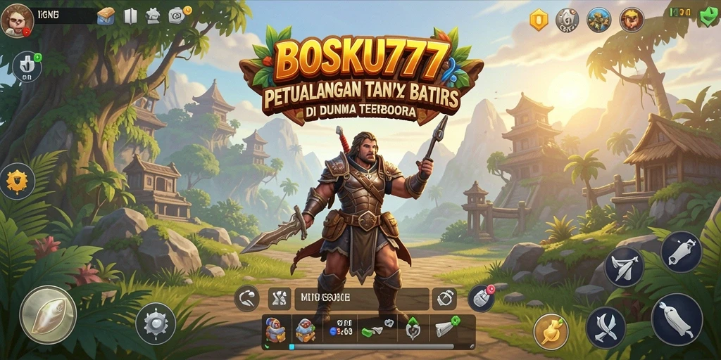 Tampilan gameplay BOSKU777 yang menakjubkan di dunia terbuka.