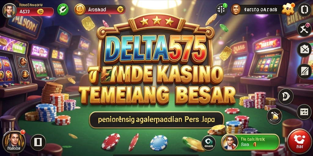 Tampilan gameplay Kasino yang menarik dan menghibur di DELTA575.