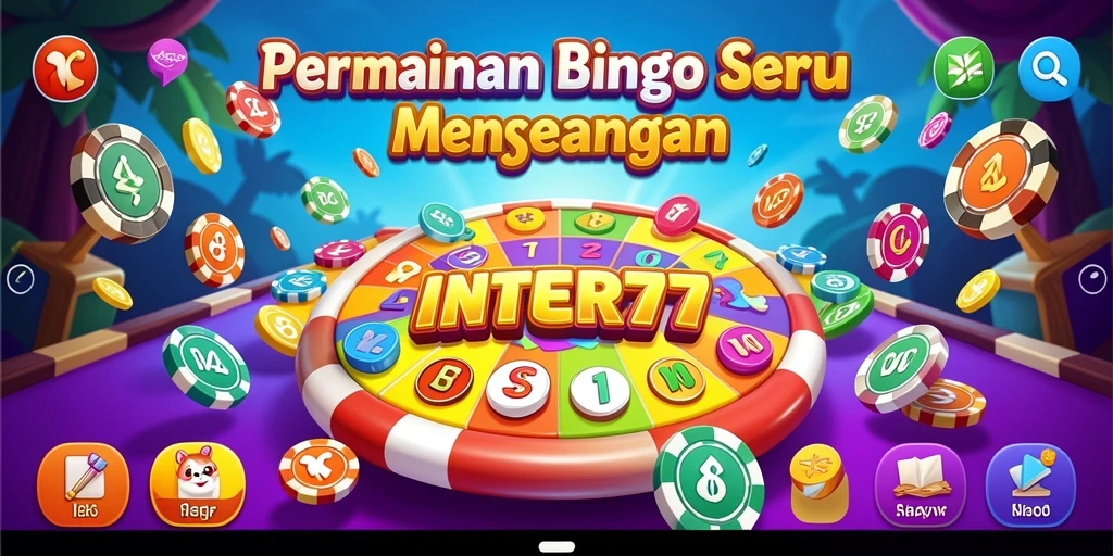 Screenshot INTER77 menampilkan gameplay Bingo yang menarik dan interaktif.