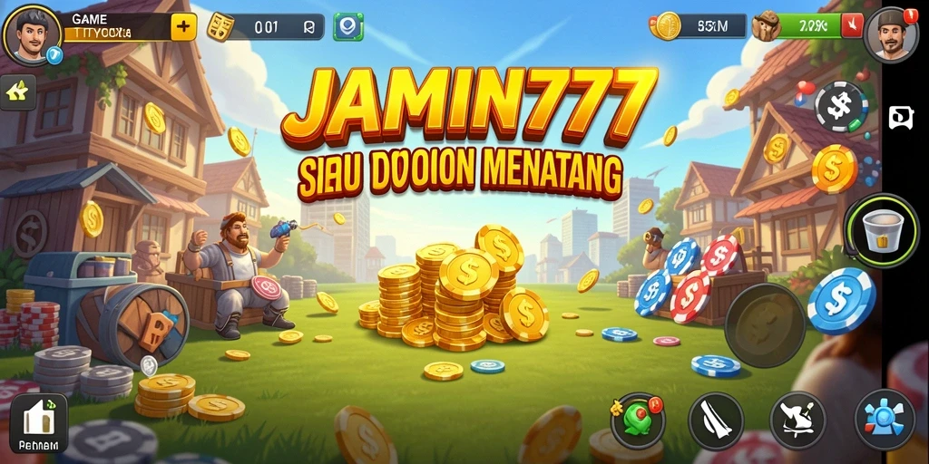 Tampilan gameplay menarik dari JAMIN777 yang menggambarkan strategi bisnis.