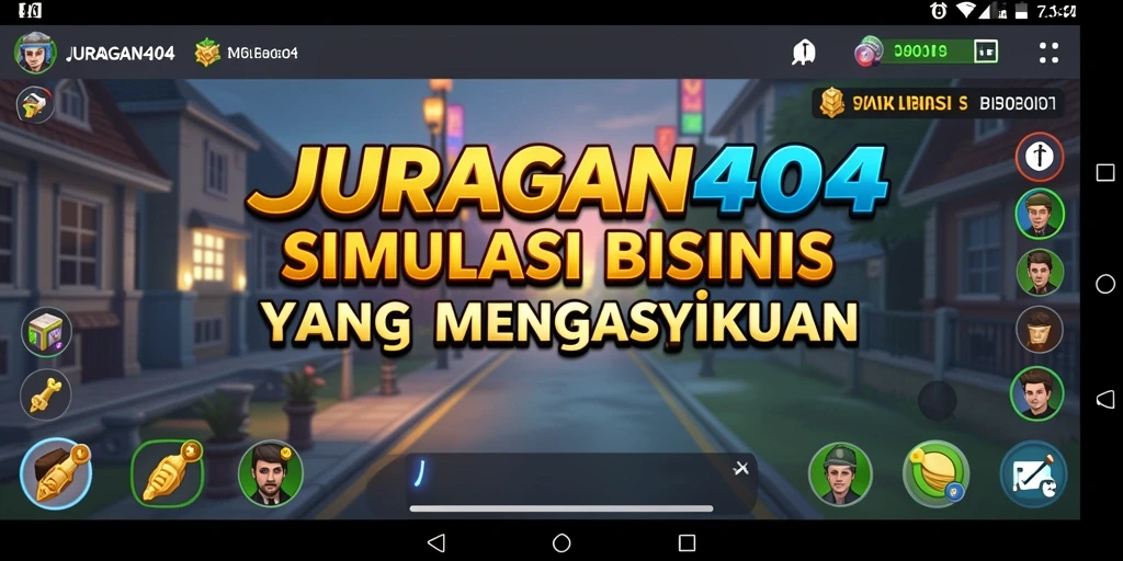 Tampilan gameplay <strong>JURAGAN404</strong> yang menarik dan interaktif.