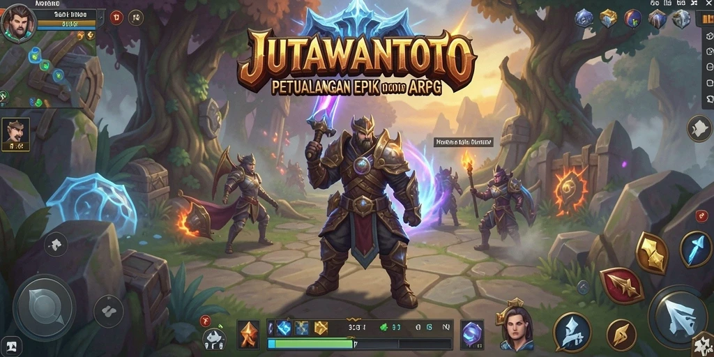 Gameplay seru JUTAWANTOTO dengan aksi pertarungan yang mendebarkan.