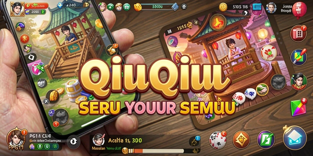 Screenshot PG11 menampilkan pemain yang sedang menikmati permainan QiuQiu.