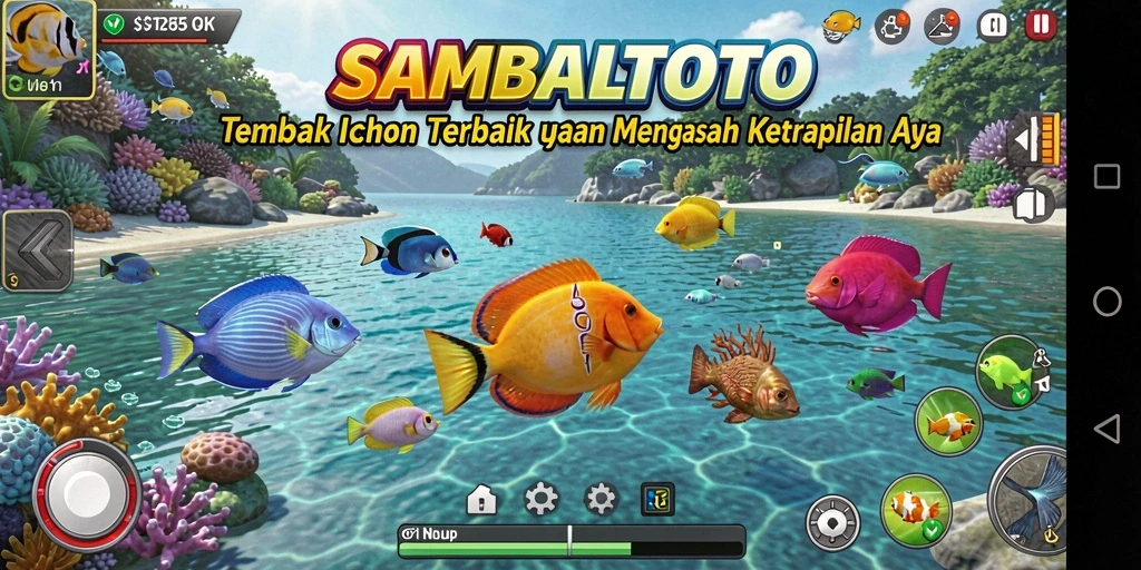 Tangkapan layar menunjukkan pengalaman gameplay seru dalam SAMBALTOTO.