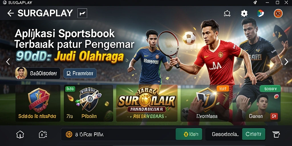 Tampilan utama gameplay SURGAPLAY yang menarik dan interaktif.