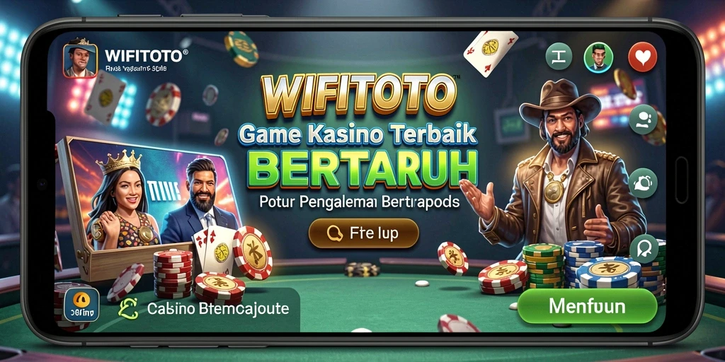 Tampilan gameplay menarik WIFITOTO dengan fitur Kasino yang mengasyikkan.