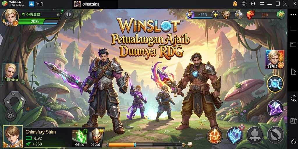 Gameplay penuh aksi dalam WINSLOT dengan petualangan RPG yang seru.